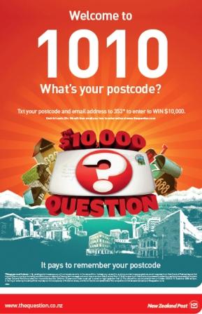 New Zealand Post recycled several campaigns with recycled.co.nz